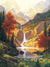 Waterfall Lake Autumn