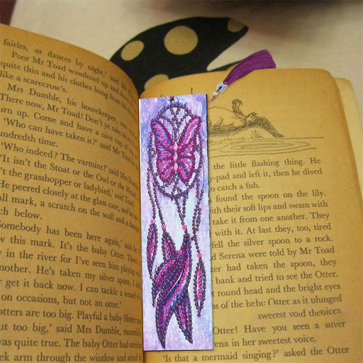 Bookmark Dreamcatcher Purple