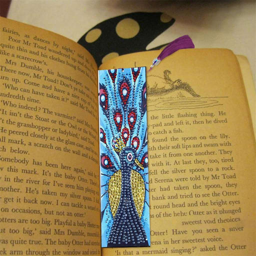 Bookmark Peacock Blue