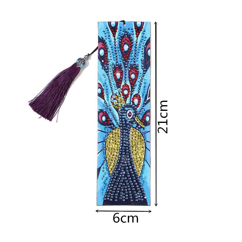 Bookmark Peacock Blue