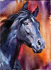 Artful Horse Portrait