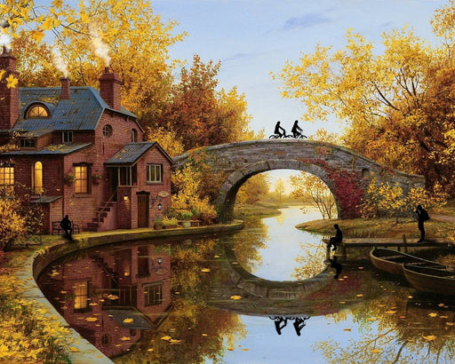 Autumn House by The River