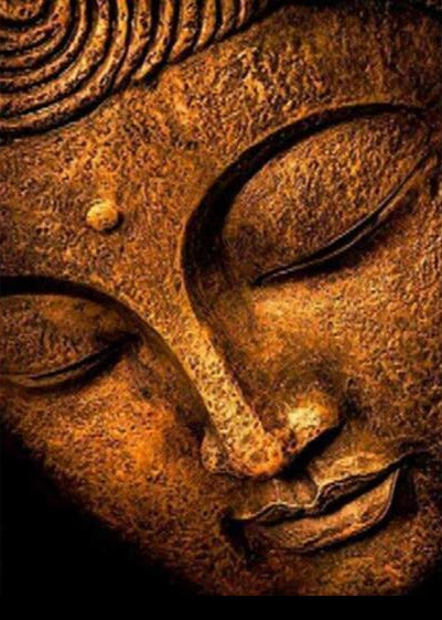 Peaceful Buddha Face