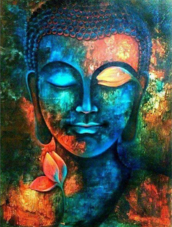 Colourful Buddha Art