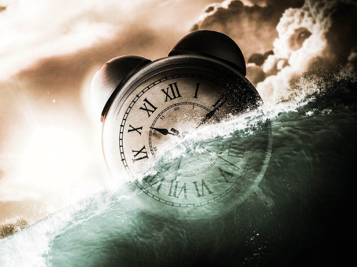 Clock in The Ocean