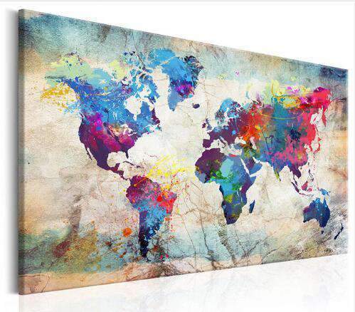 World Map Diamond Painting — Happy Painting USA