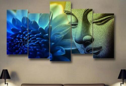 Buddha Blue Lotus