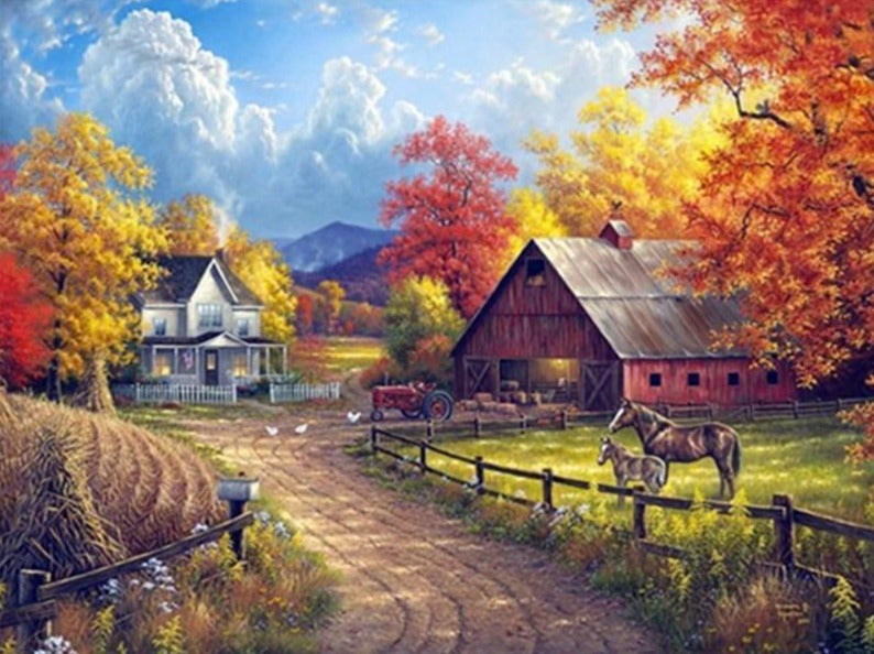 Farm in Autumn