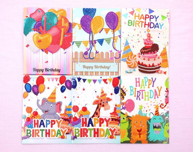 Cards | Happy Birthday (6 pieces)