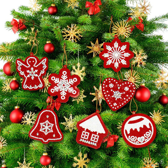 Christmas Ornament Red (10 pieces)