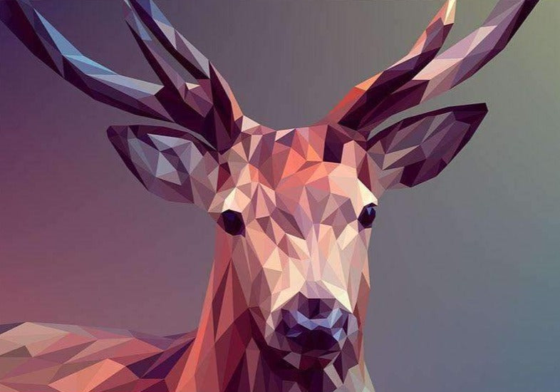 Abstract Deer Diamond Painting — Happy Painting USA