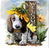 Load image into Gallery viewer, Dog with Sunflower