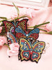 Key ring Butterfly 4 pieces