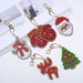 Key ring Christmas 5 pieces