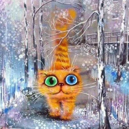 Motion Cat in The Snow