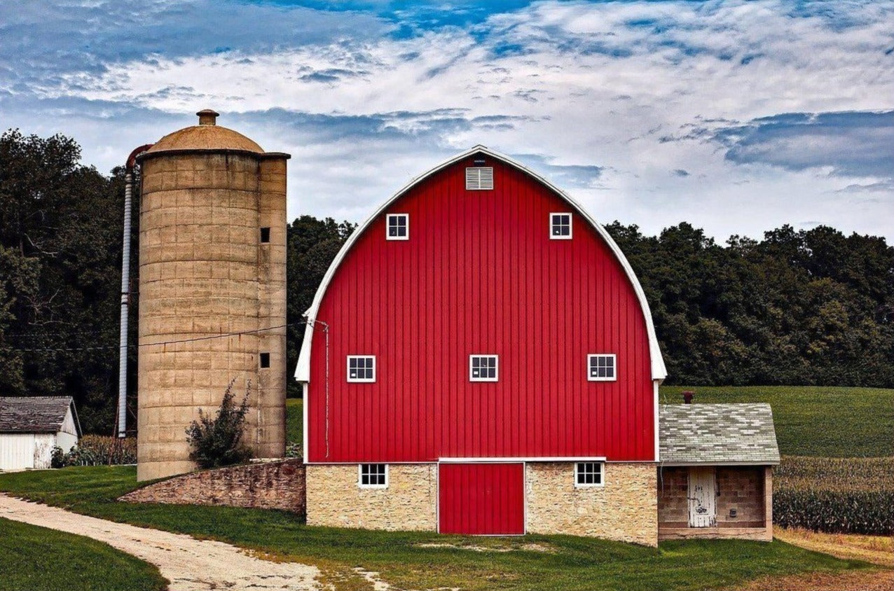 The Big Red Farmhouse