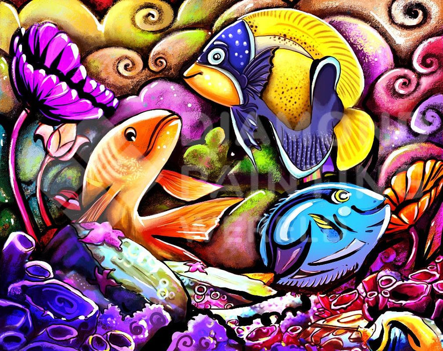 Fish in a Sea of Colour | Exclusive Design