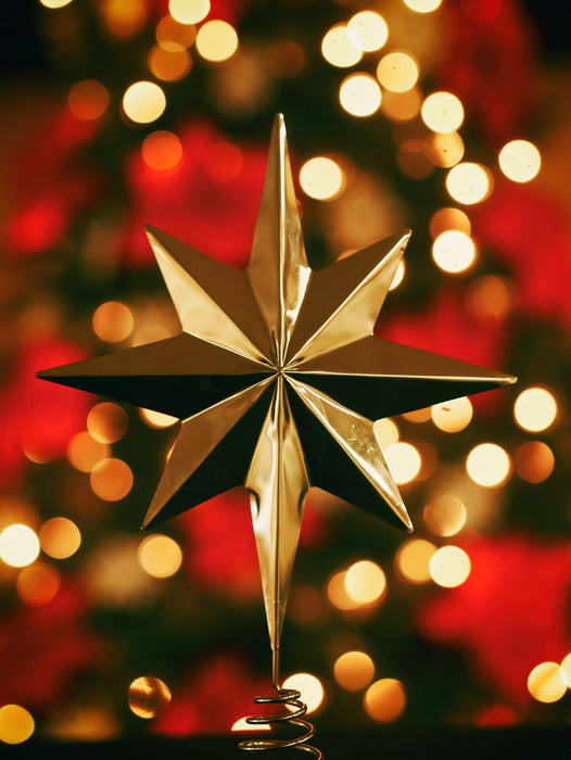 Golden Christmas Star
