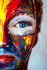 Woman Colourful Paint